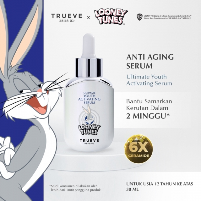 TRUEVE X Looney Tunes Ultimate Youth Activating Serum